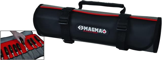 Detalle 2 de C.K Magma sac à outils enroulable MA2719 pour burins et petits outils (jusqu’à 9 emplacements)