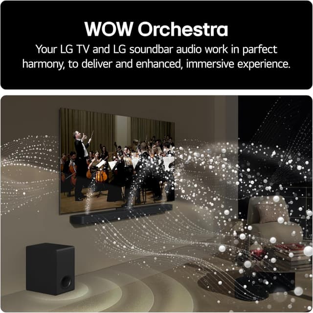 Detalle 2 de LG Home Cinema Soundbar US80TR with Dolby Atmos and included rear speakers