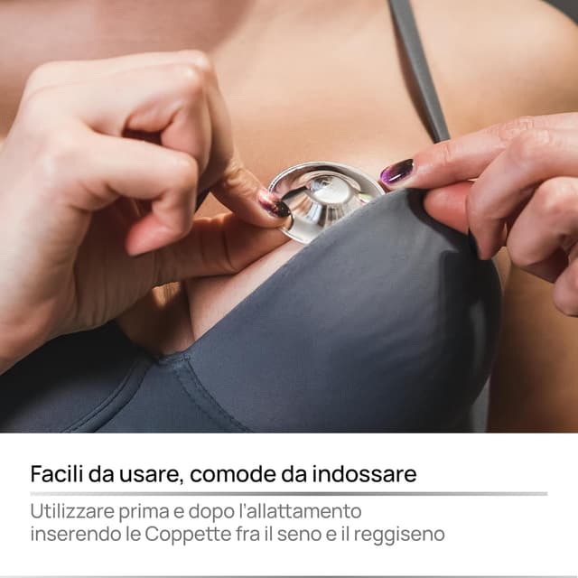 Thumbnail 4 de COVERbasics SilverCups coppette proteggi capezzoli per allattamento 👶