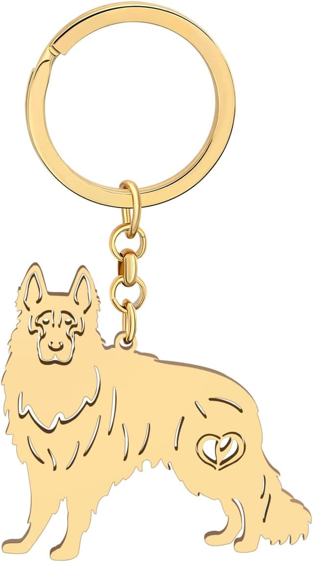 Detalle de DOWAY Cute Whippet Dog Keychain