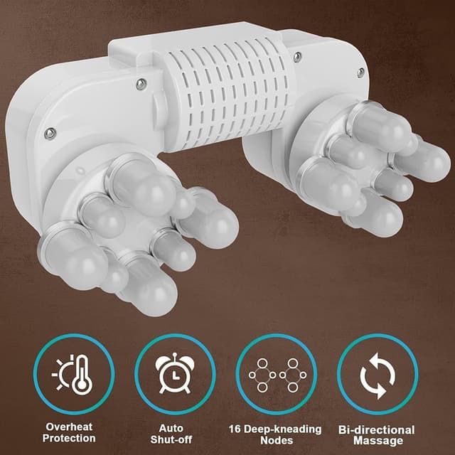 Thumbnail 6 de Neck Massager with Heat 3D Kneading for Neck and Back 👐