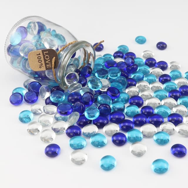 Detalle de Glasperlen 940 g für Aquariumdeko