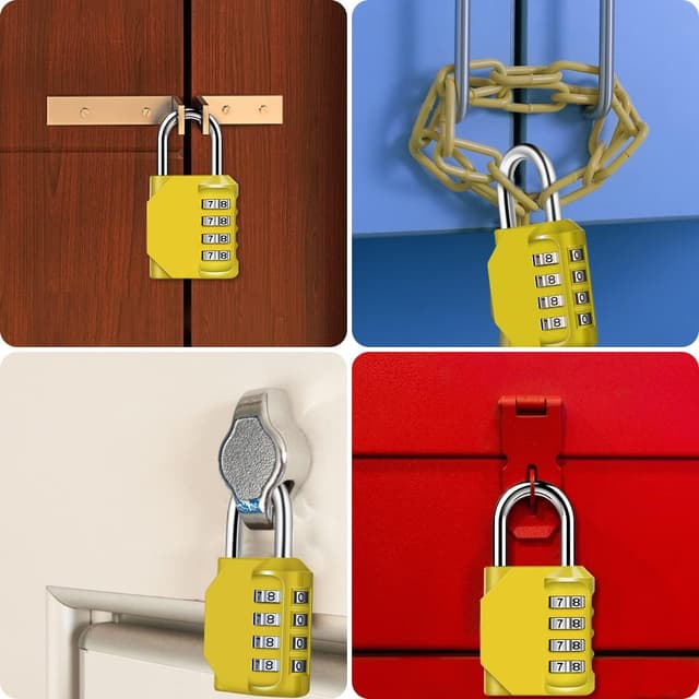 Thumbnail 5 de Diyife Candado combinación 4 dígitos 99 g