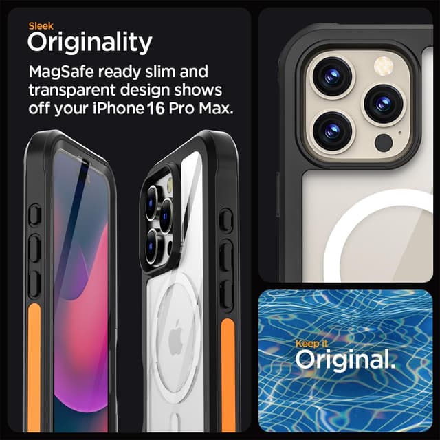 Thumbnail 5 de AICase Magnetic iPhone 16 Pro Max 🛡️ Funda con MagSafe y protección completa