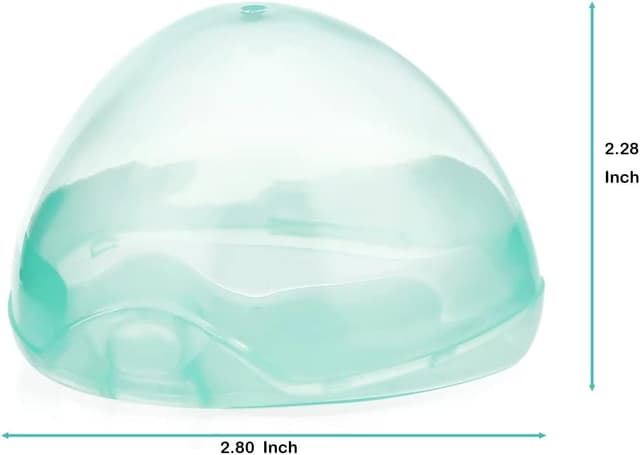 Detalle de PandaEar Dummy Holder Case (4 Pack) – Universal Pacifier Box Covers for Travel, BPA Free