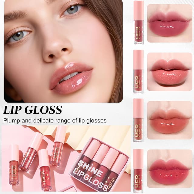 Detalle 2 de Set Trucchi Donna Tutto in Uno in Trousse Ragazza con palette ombretti, correttivi, fondotinta, mascara, gloss e liner