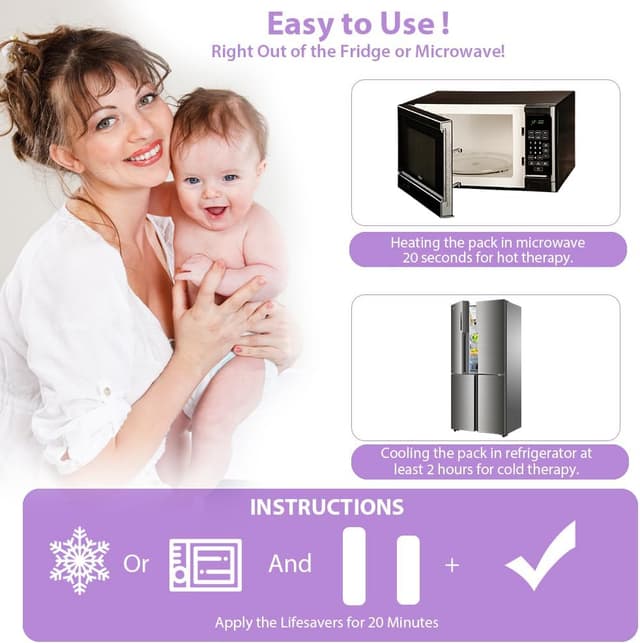 Thumbnail 3 de ACWOO Compresa Fría Perineal reutilizable