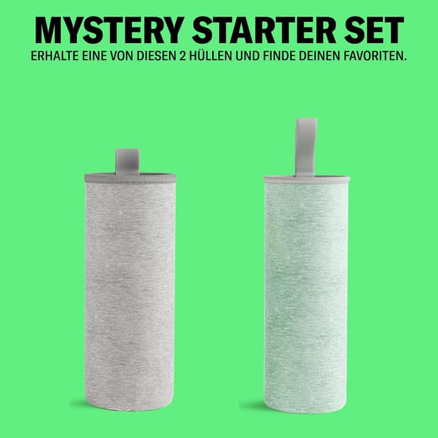 Thumbnail 2 de waterdrop Flasche Glas 600 ml mit Drops