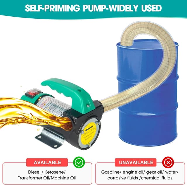 Thumbnail 5 de OULUTO 12V 260W Bomba de transferencia 45L/min