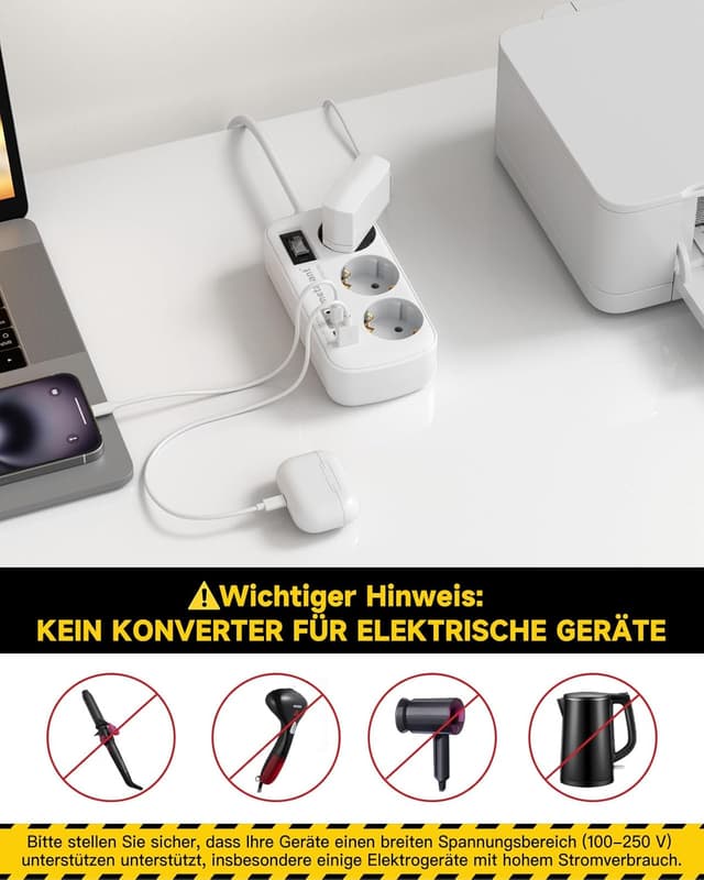 Thumbnail 5 de MetaAnt Typ G Reiseadapter 7-in-1