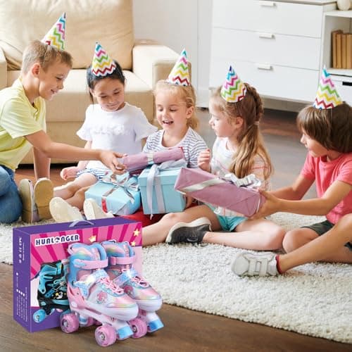 Thumbnail 8 de Hualonger Roller Skates Adjustable Kids Size 4 🛼