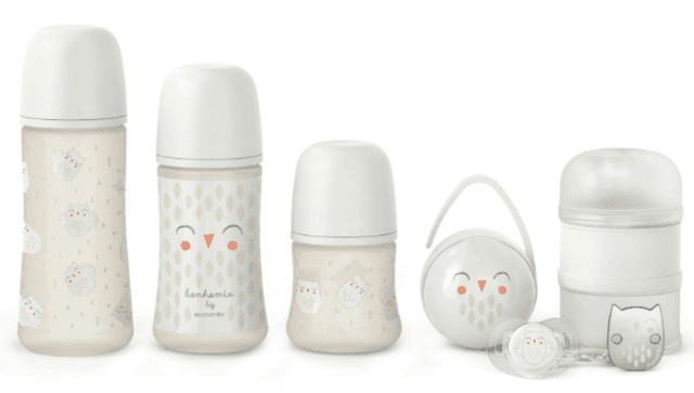 Thumbnail 1 de Suavinex Bonhomia Set biberones y chupete 0-6m 👶