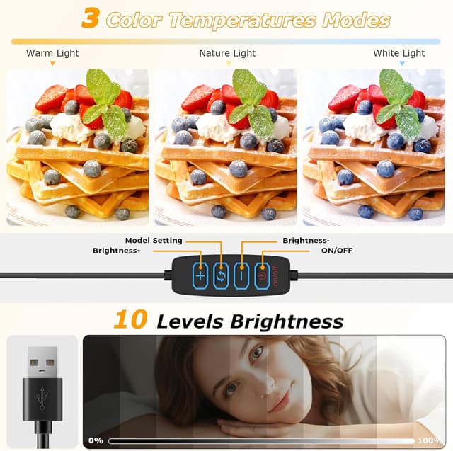 Detalle de Overhead Camera Mount 6-inch Ring Light