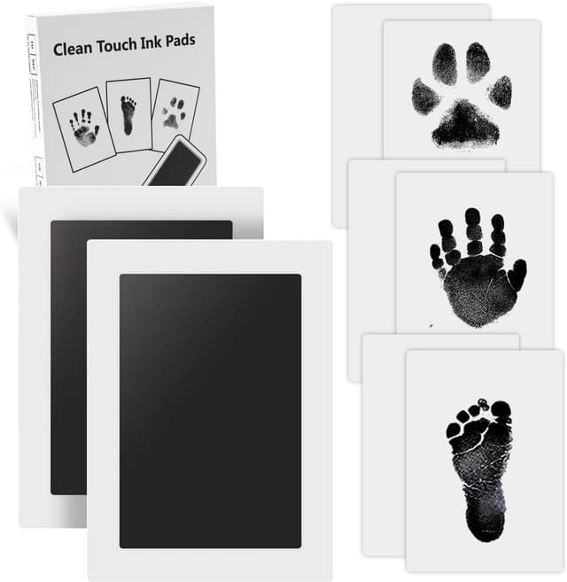 Detalle de Zemiu Baby Handprint and Footprint XL Kit 12.5x8cm