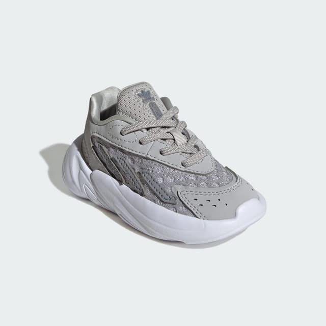 Detalle 2 de adidas Ozelia Elastic Lace Shoes Kids en gris