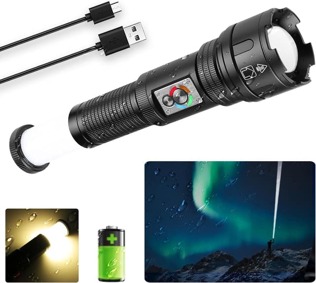 Detalle de Bufccy LED Torch 500000 Lumens