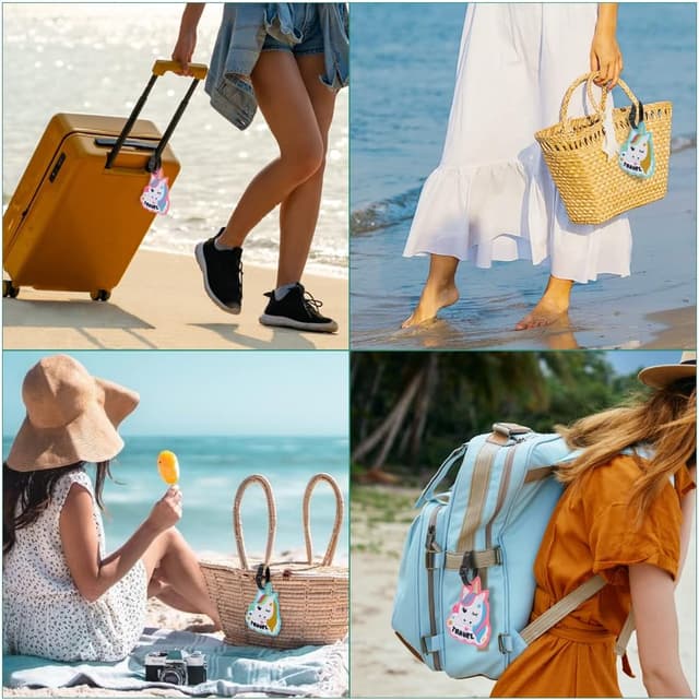 Thumbnail 6 de Vicloon Etichetta per Valigie 2 pezzi