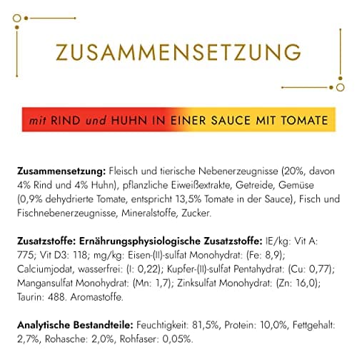 Thumbnail 5 de PURINA GOURMET Gold Délicatesse au bœuf et au poulet, 12 sachets de 85 g 🍽