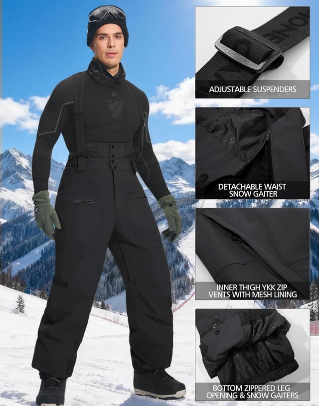 Thumbnail 4 de Pioneer Camp Skihose Baggy Wasserdicht 15000mm