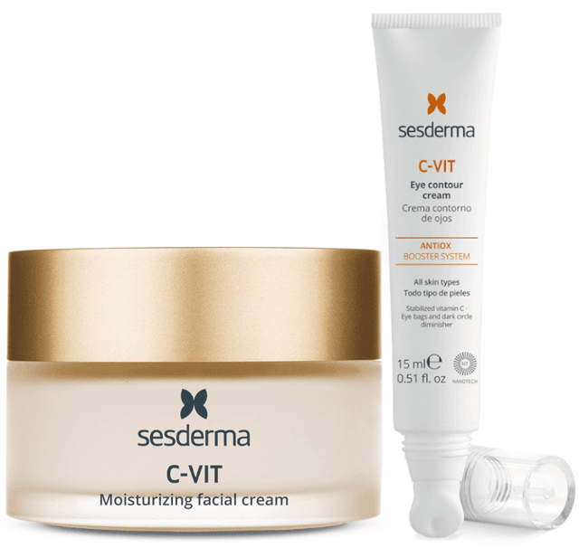 Imagen de Sesderma C-Vit Set: Crema 50ml + Contorno de Ojos 15ml en OfertitasTOP