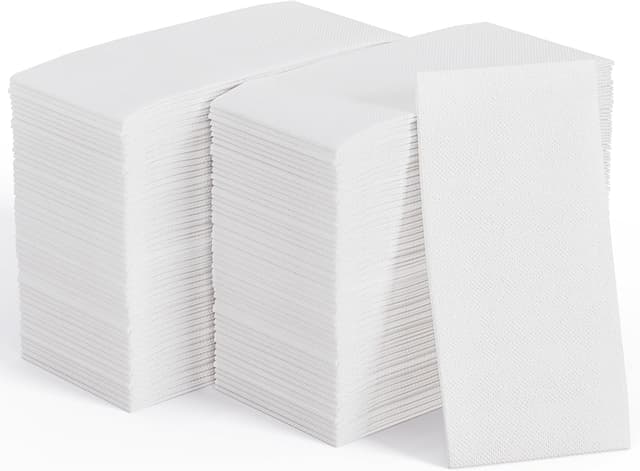 Detalle de JOLLY CHEF 400-Pack Disposable Paper Napkins (2-Ply) for Parties & Guests
