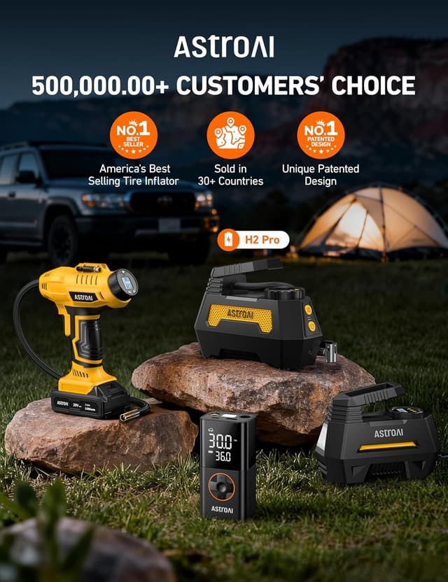 Detalle 2 de AstroAI H2 Pro Tire Inflator