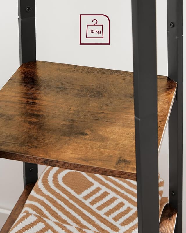 Thumbnail 5 de VASAGLE Appendiabiti da Terra 4 ripiani