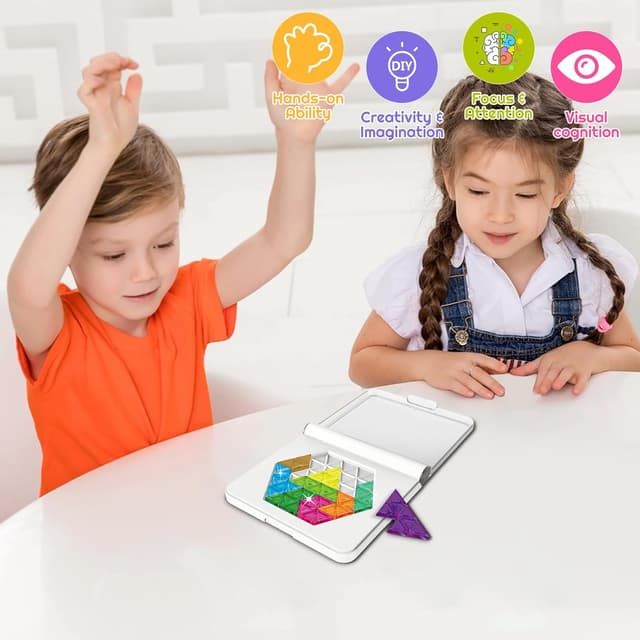 Detalle 2 de Six pointed star jigsaw puzzle 14cm