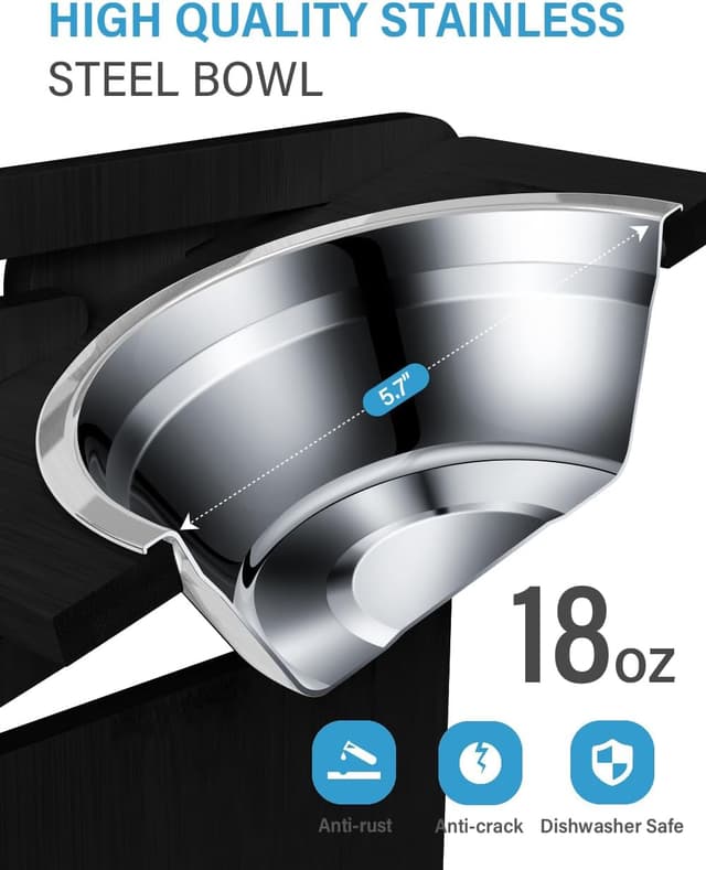 Thumbnail 5 de Vantic Raised Dog Bowl 6‑height