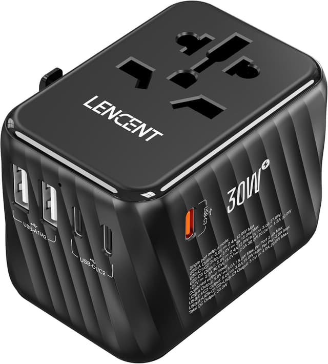 Imagen de LENCENT PD 30W adaptateur de voyage universel en OfertitasTOP
