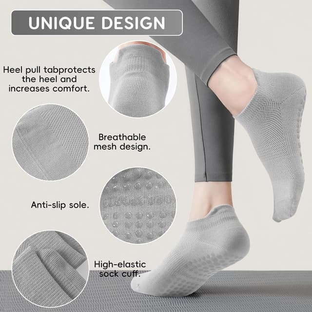 Thumbnail 1 de Dzpuhuojz Calcetines Pilates Antideslizantes 35-40