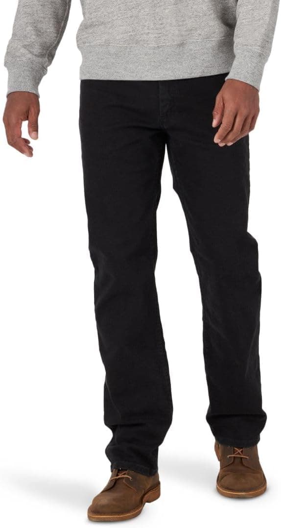 Detalle de Wrangler Authentics Jeanshose für Herren mit elastischer Taille (Regular Straight)
