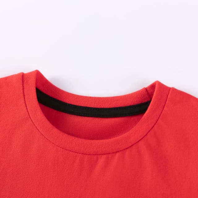 Detalle de Kinder Langarmshirts für Weihnachten: Rentier-Design aus Baumwolle (1–7 Jahre)