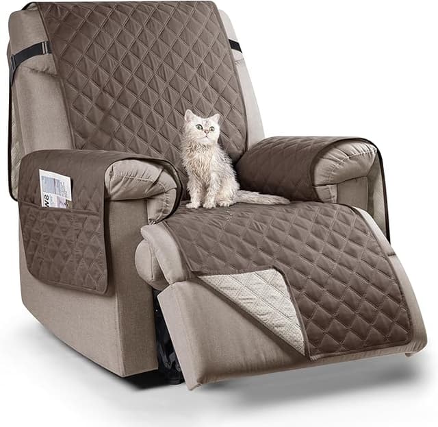 Detalle de TAOCOCO Funda de Sofá 1 Plaza 🛋️ Impermeable con Bolsillos