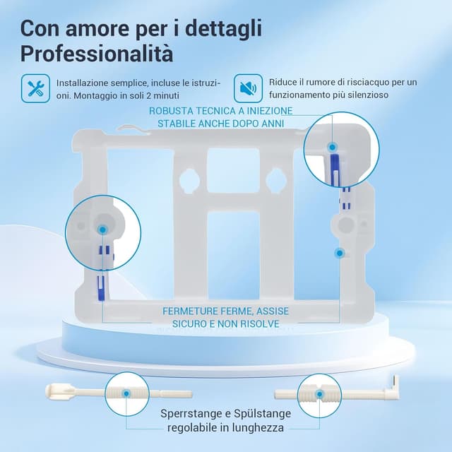 Detalle de Mendorio placca comando WC 243×163 mm