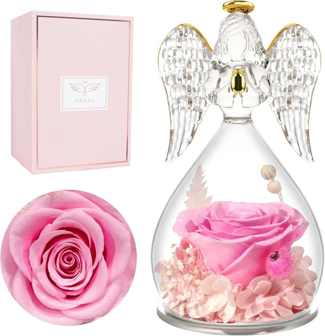 Imagen de Miofula Ewige Rose Engel Geschenk 3–5 Jahre 🌹 en OfertitasTOP