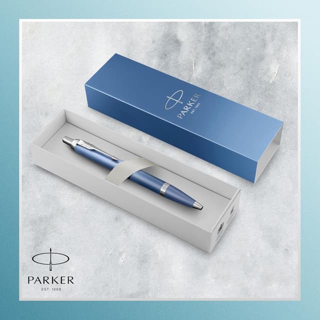 Thumbnail 5 de Parker IM Writing Rituals Bolígrafo Azul Degradado ✒️ Regalo