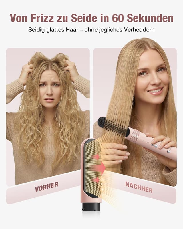 Thumbnail 5 de KAUGIC 6-in-1 Hot Air Hairstyler Profi Rundbürstenföhn