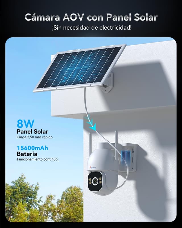 Thumbnail 4 de Ctronics Camara Vigilancia AOV 4G Solar 8W
