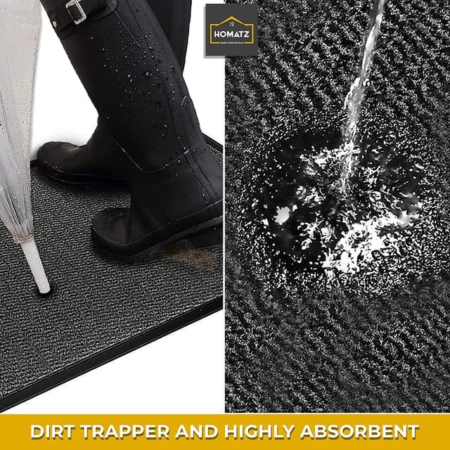 Detalle 2 de Homatz Door Mat 50 x 80cm Heavy Duty