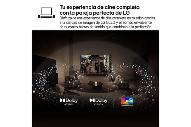 Detalle 2 de LG OLED65G55LW OLED evo G5 65" 4K 2025 + barra SG10TY