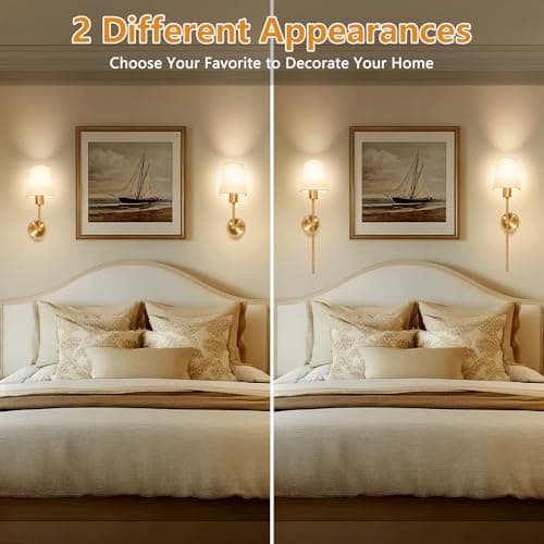 Detalle 2 de Dehobo Apliques de Pared 2 lámparas LED recargables