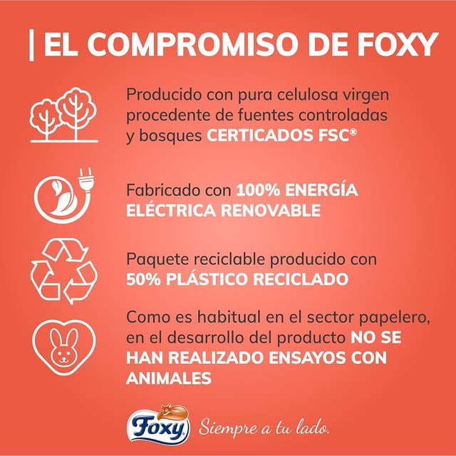 Thumbnail 4 de Foxy Asso Ultra Papel Cocina, 18 Rollos, 3 Capas