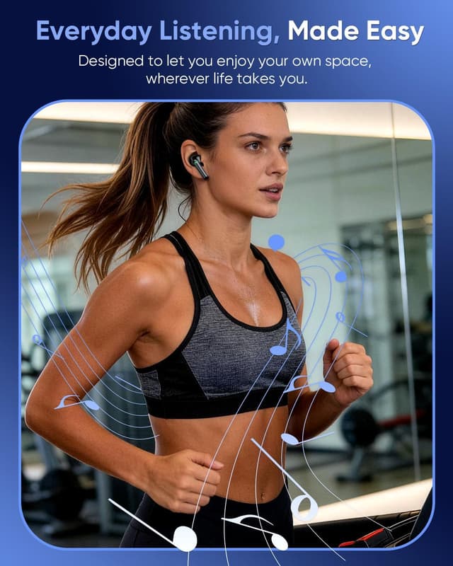 Thumbnail 6 de ZIUTY Wireless Earbuds 5.4 Bluetooth Headphones