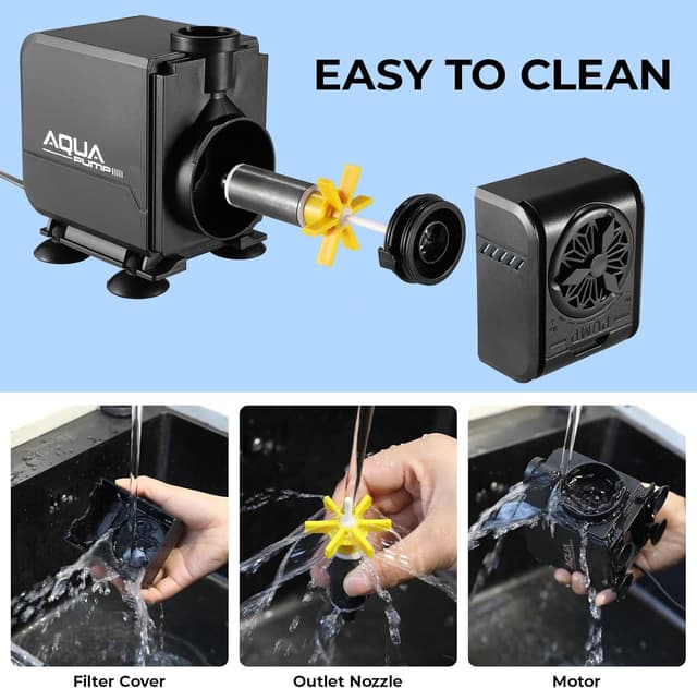 Thumbnail 3 de 45W Aquarium Pump for Ponds