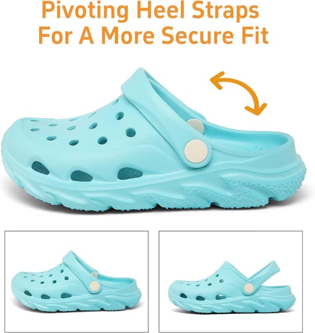 Detalle de Cubufly Kids Clog Garden Shoes & Slip-On Water Sandals (Toddler to Big Kid)