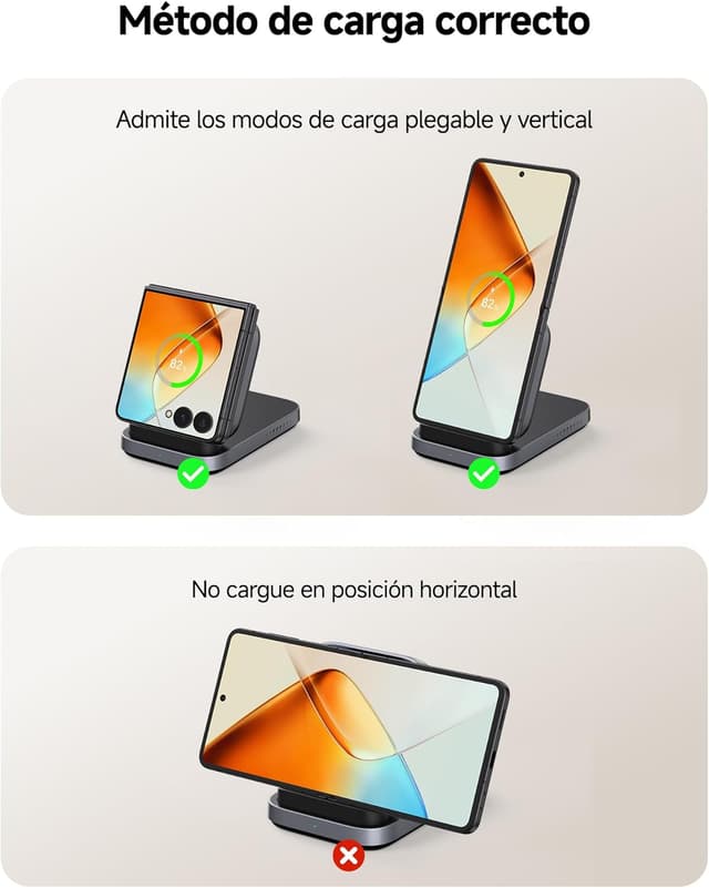 Thumbnail 4 de SwanScout 508F Cargador inalámbrico 15 W para Z Flip