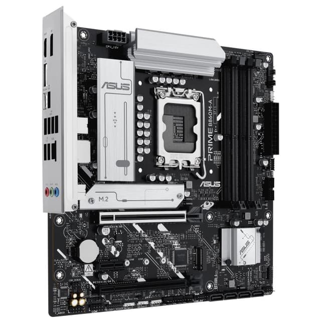 Detalle de ASUS PRIME B860M-A-CSM placa base micro‑ATX