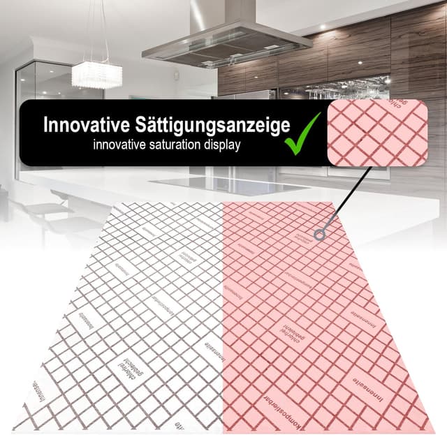 Detalle de com-four Filtro extractor 57x47 cm para campana