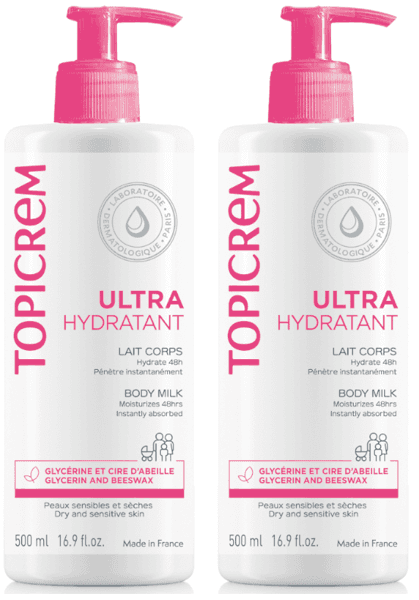 Detalle de Topicrem Ultra-Hidratante Leche Corporal 2x500 ml